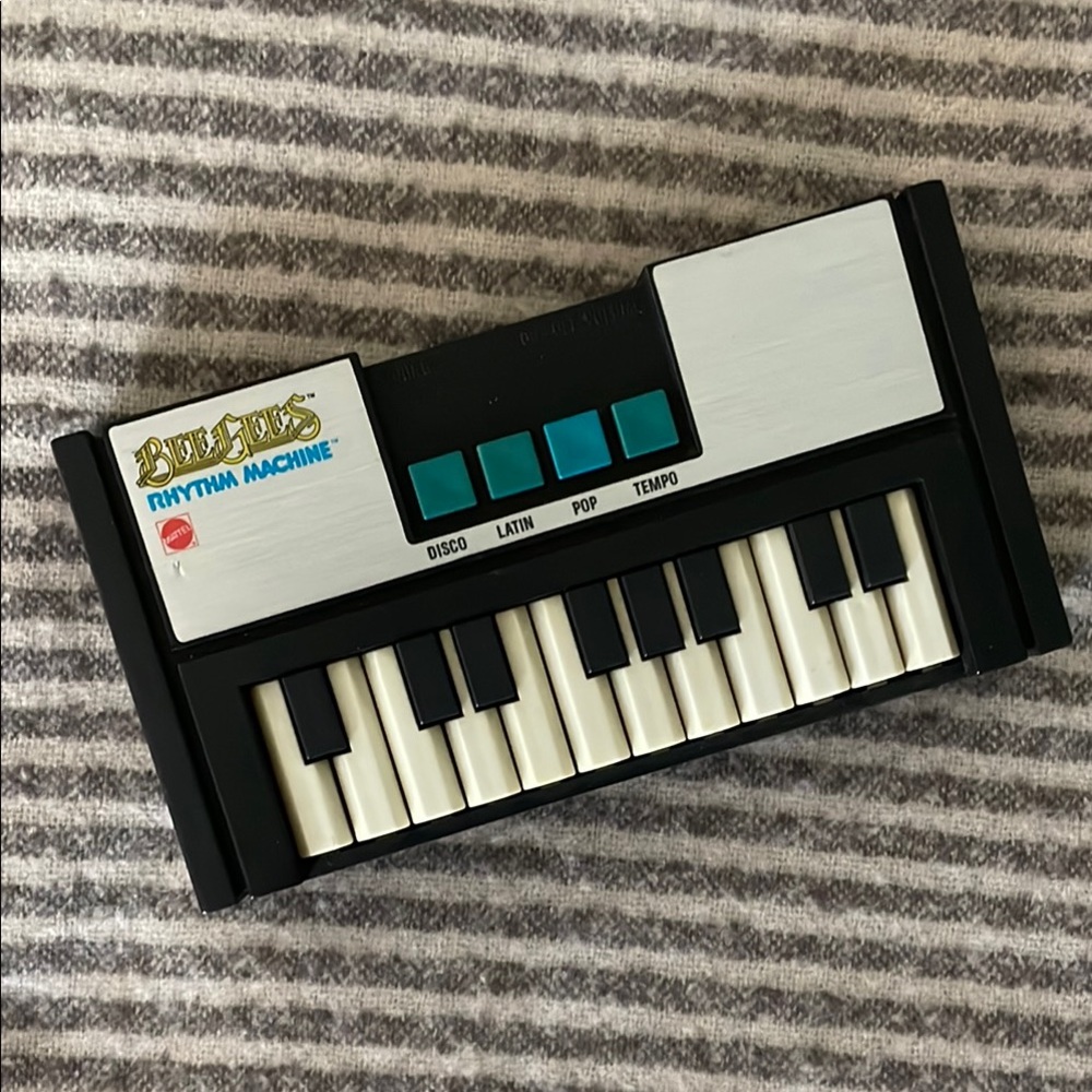 Vintage Bee Gees Rhythm Machine Mini Keyboard - RARE